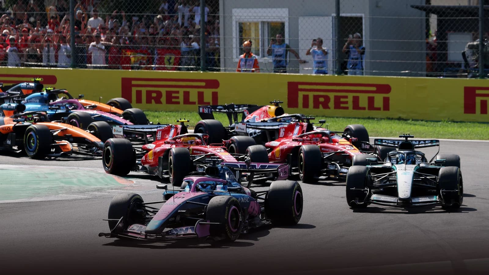 Fórmula 1 llega a Monza, el ‘Templo de la Velocidad’