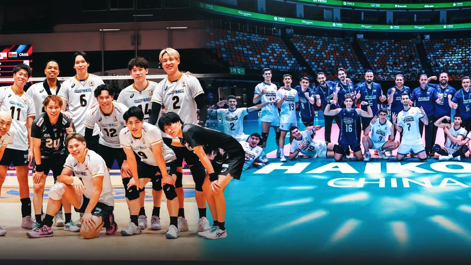 Japón e Irán mantienen su invicto en el Campeonato Asiático de Voleibol Masculino
