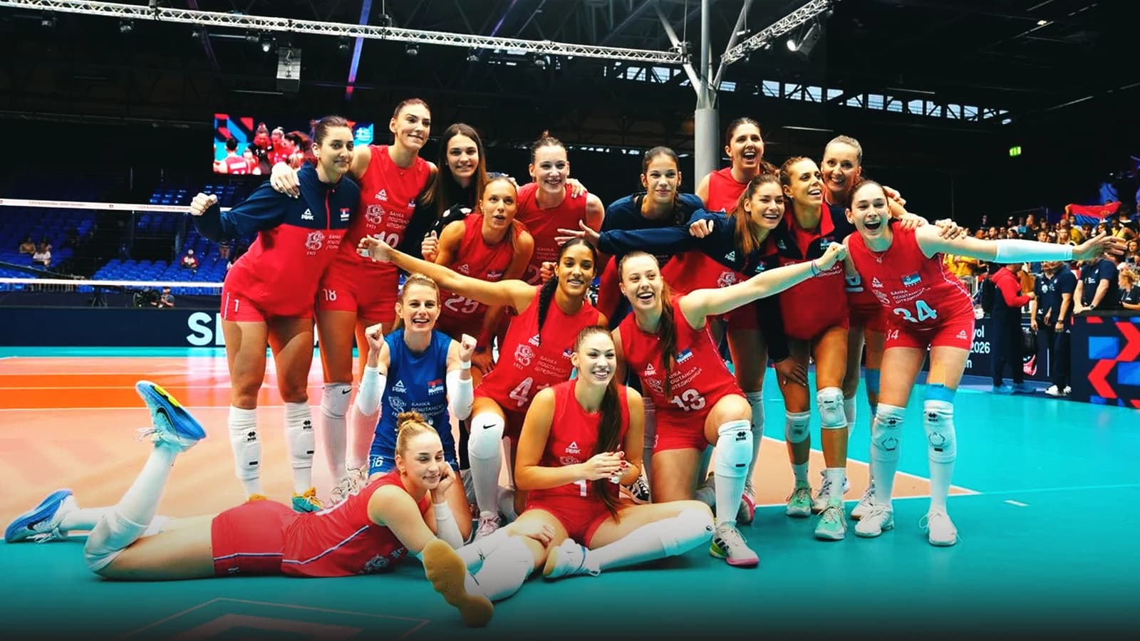 Serbia se quedó con el bronce en la EuroVolley femenina 2026