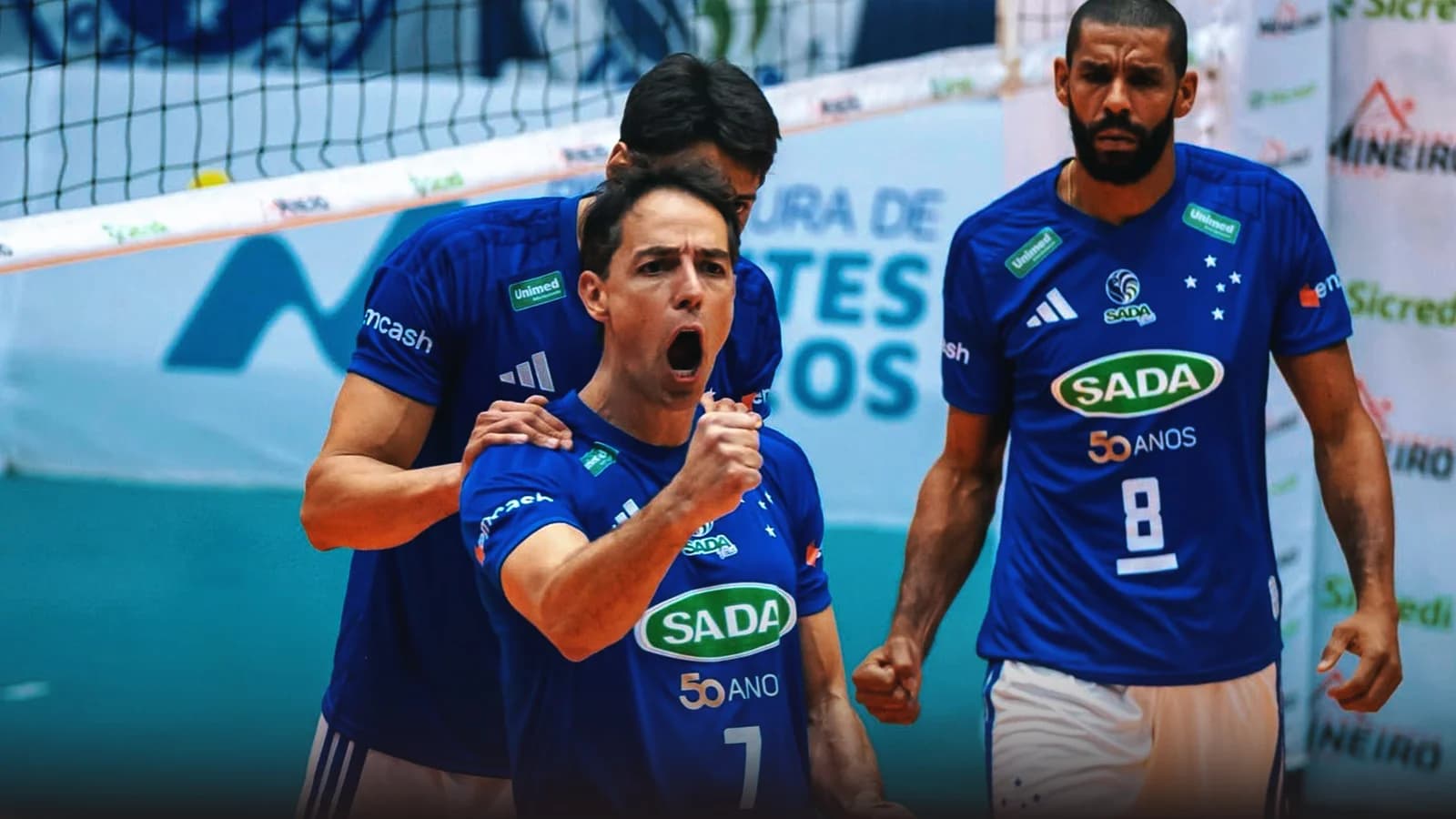 Rapha, leyenda del voleibol brasileño, vuelve a la actividad a los 47 años