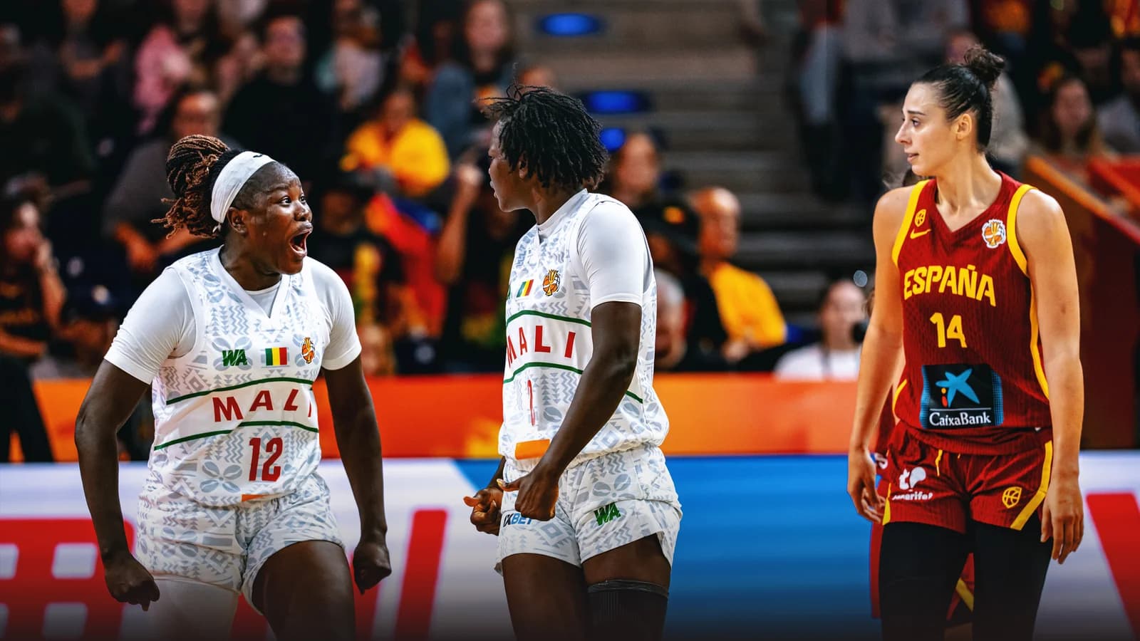 Mali sorprende a España y gana 82-73 en el Mundial de baloncesto femenino